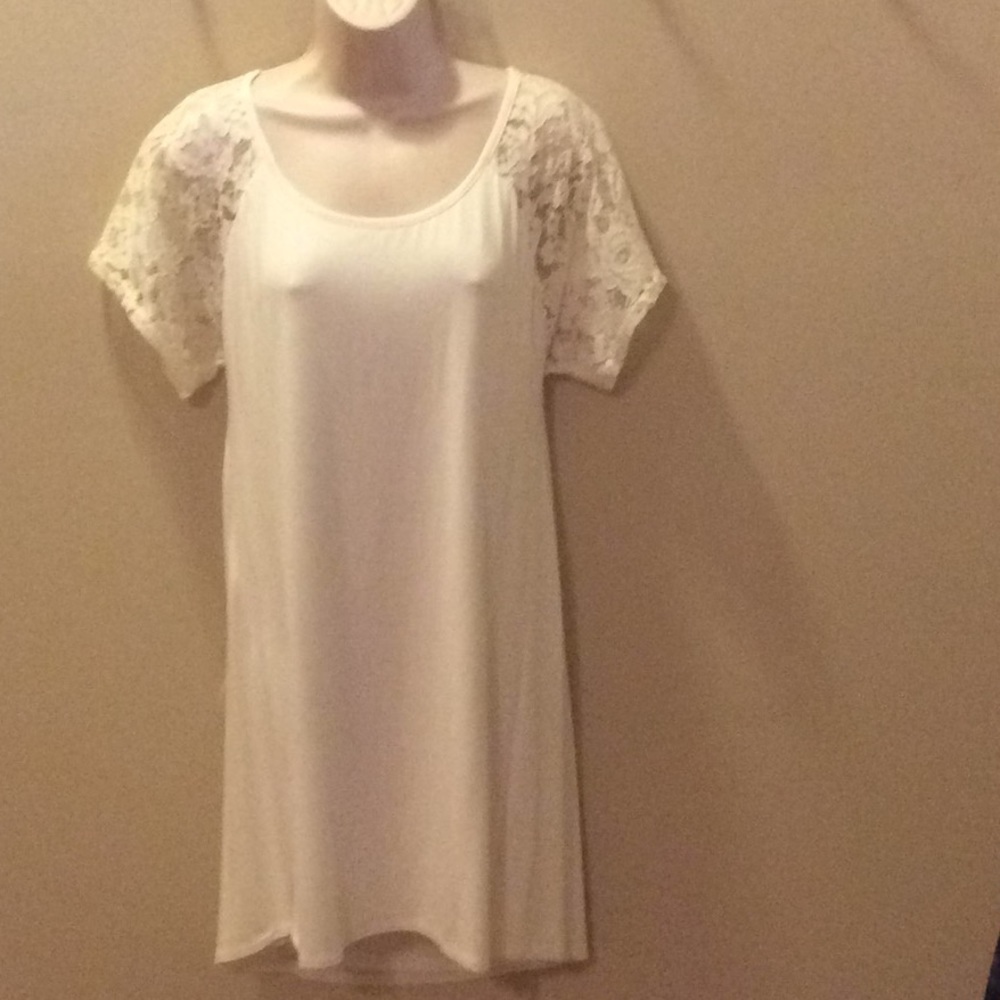 "SALE" VICTORIA'S SECRET MODAL WHITE SUNDRESS, NEW, SMALL